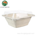 Disposable Eco-friendly Natural Sauce Sugarcane Noodle Bowl